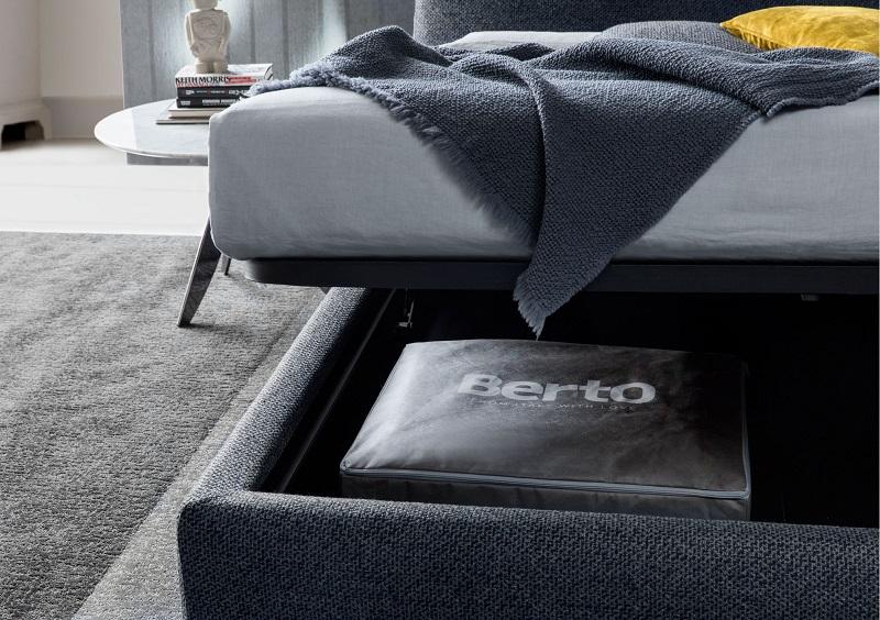 Soho Berto modern container bed with easy raising