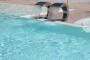 Cascate piscina Blu