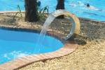 Cascata piscine di Blu