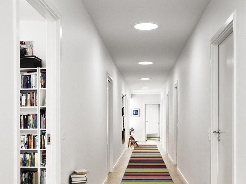 Habitable attic with Velux solar tunnel