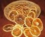 Fettine d'arancia essiccate