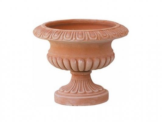 Vaso a calice in terracotta by InFabbrica