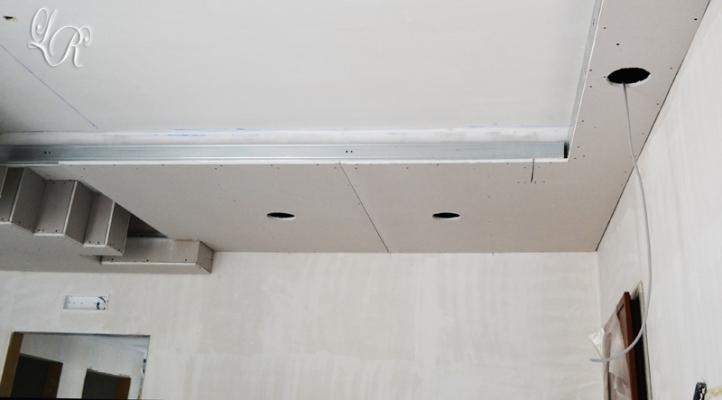 Mascherare limpianto di climatizzazione col cartongesso Impianto elettrico controsoffitto
