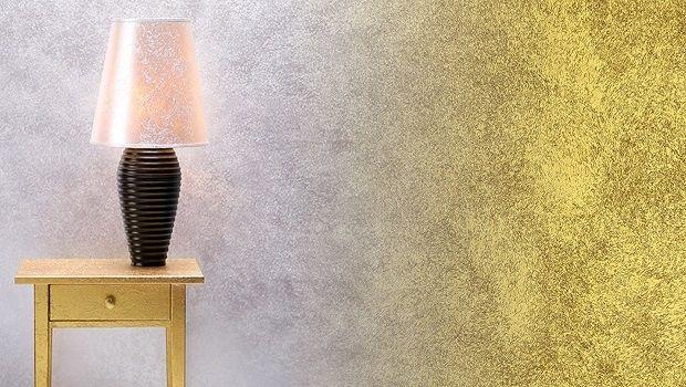 Pittura effetto metallizzato per interni Tipi di tinteggiatura