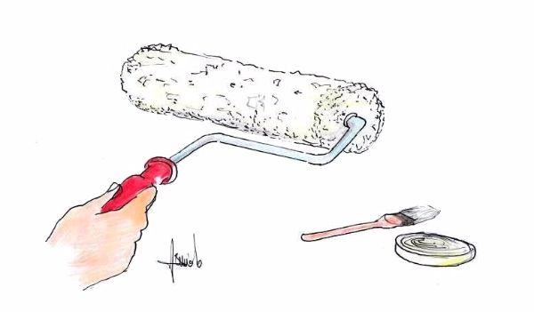 Dipingere le pareti di casa Pitturare casa tecniche