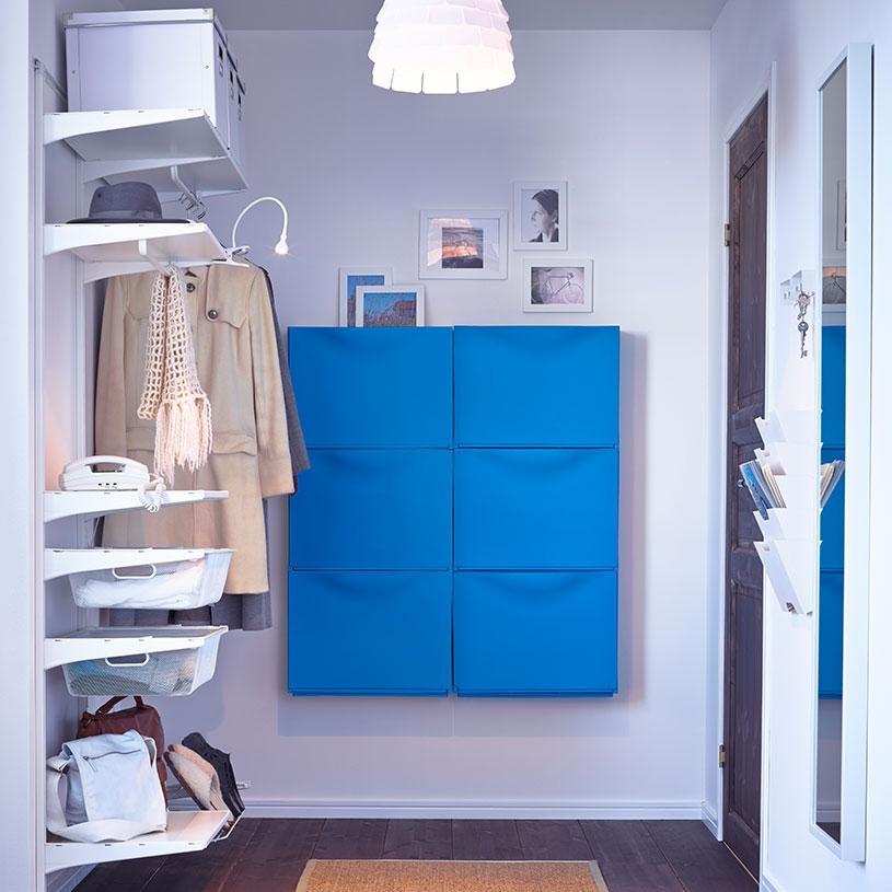 Arredamento ingresso: proposta colorata di IKEA