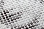 Mosaico tridimensionale in resina, Pixel di Gemanco Design