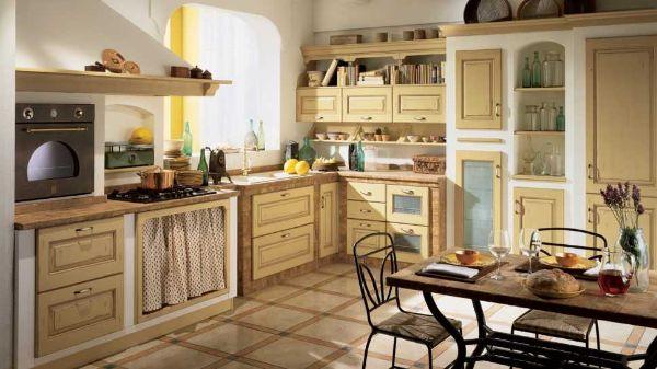 Caratteristiche delle cucine classiche e tradizionali Modelli di cucine classiche