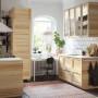 Cucina low cost stile classico: modello componibile  torhamn di Ikea