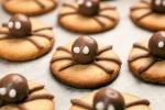 Biscotti ragno dolci per il menù di Halloween