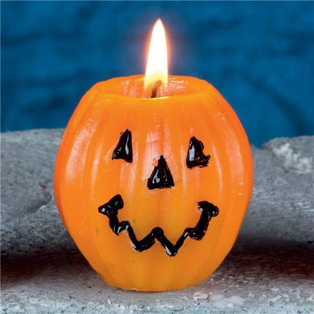 Decorazioni Halloween candele zucca di Feste Mix