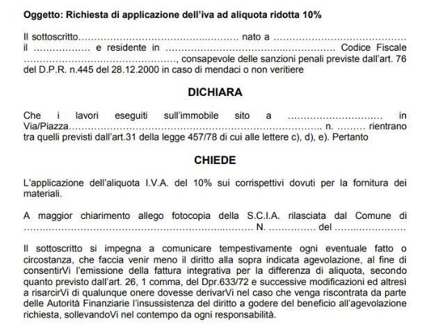 Iva per lavori edili Detrazione iva prima casa