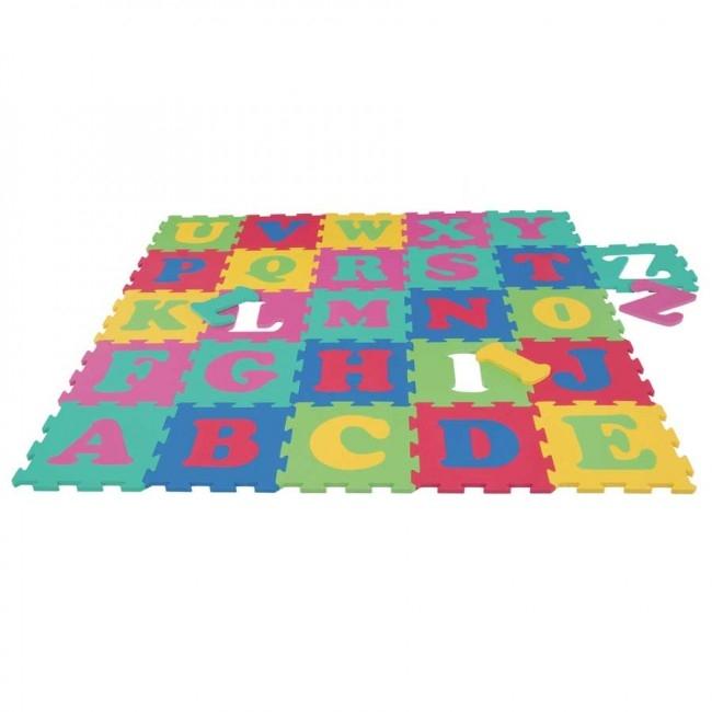 Tappeto puzzle con lettere estraibili di Borgione.