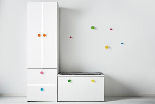 Guardaroba componibile per bambini Stuva di Ikea