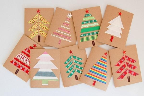 Decorazioni Natalizie Con Cartoncini Colorati.Lavoretti Di Natale Per Bambini