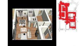Idee progettuali per creare un'armonica fusione di due appartamenti
