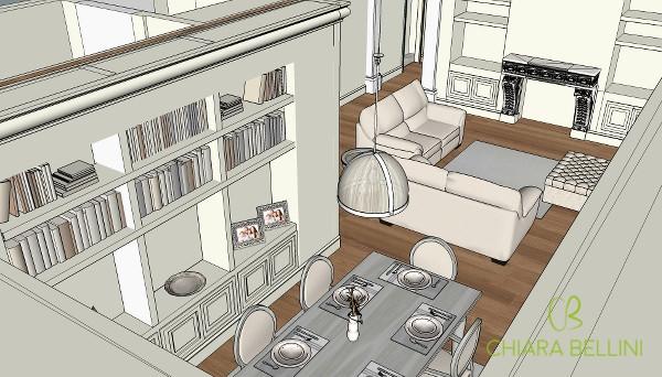 Unire due appartamenti ricavando living open-space