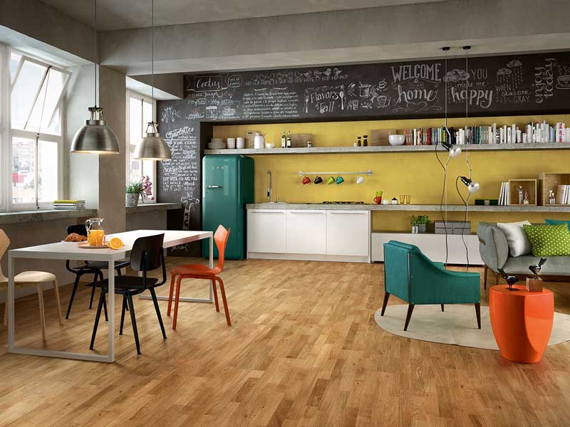 Parquet su pavimento esistente Parquet da incollare su piastrelle