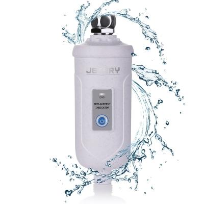 Jetery filtro acqua per doccia 30.000 litri, filtra oltre il 99% di cloro, impurità e odori sgradevoli