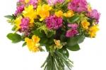Per il loro profumo forte e dolce le fresie sono molto usate nei bouquet