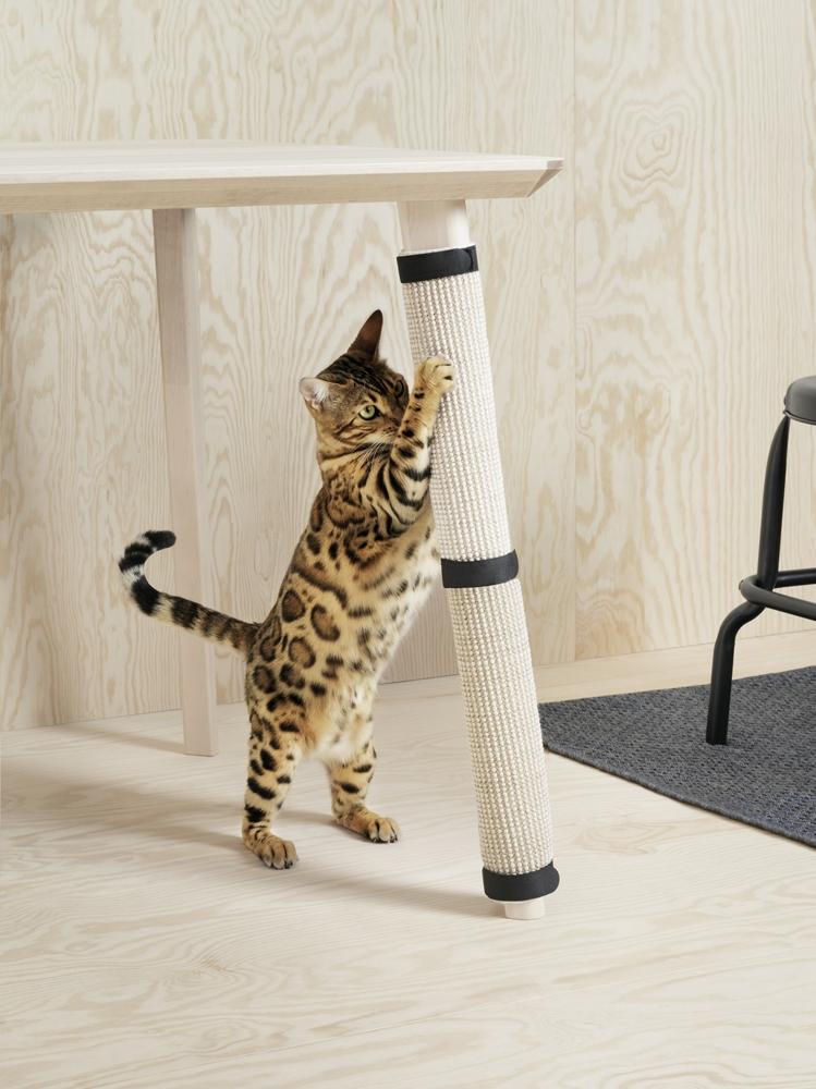 Tiragraffi per gatti, accessorio collezione Lurvig di Ikea