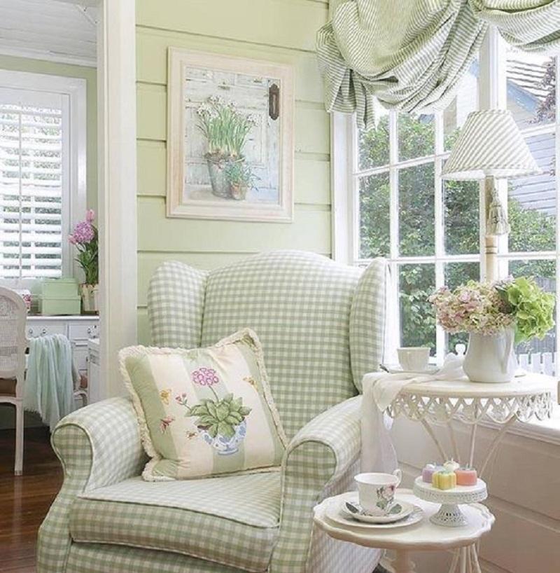 Qualunque angolo della casa può diventare un confortevole tea corner
