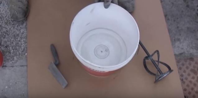 Gli strumenti per la preparazione del cemento osmotico, Nord Resine