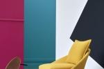 Seduta imbottita e colorata, da Miniforms