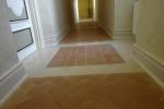 Pavimento misto in cotto e marmo di Trani by Floor Treatment