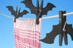 Mollette da bucato a forma di pipistrello, da Art Lebedev