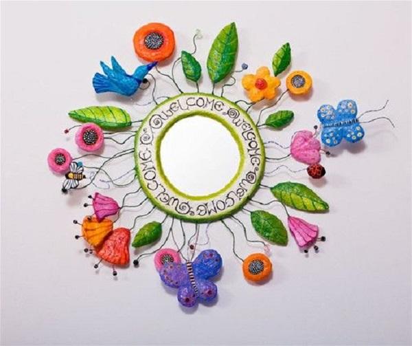 Fiori di cartapesta per dare vita a originali oggetti decorativi, da liatart