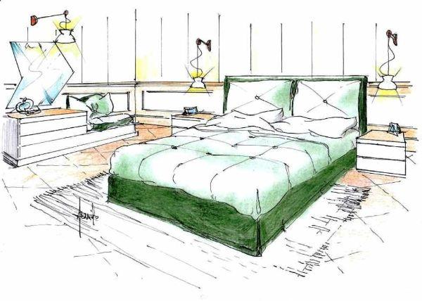 Dimensionamento camera da letto Come progettare una camera da letto