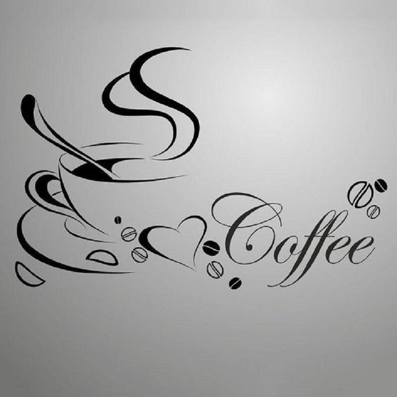 Scritte a tema per personalizzare angolo caffè, da sparklingselections.com