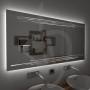 Specchio da bagno con luce a led di Vetreria Dimensione Vetro
