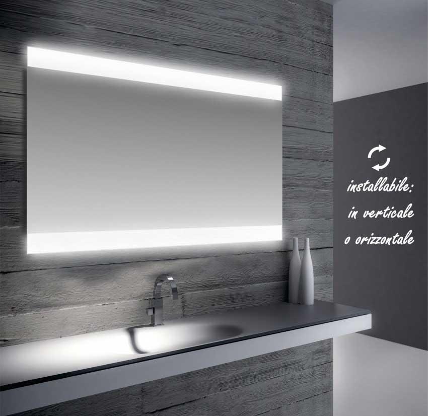 Specchio led bagno di Bathman