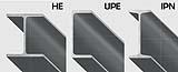 Tipici profilati in acciaio: HE, UPE e IPN, by Gruppo Beltrame
