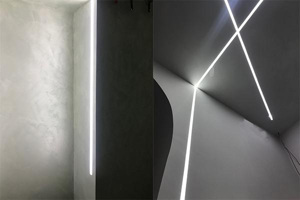 Salone di bellezza studio led Enkos design