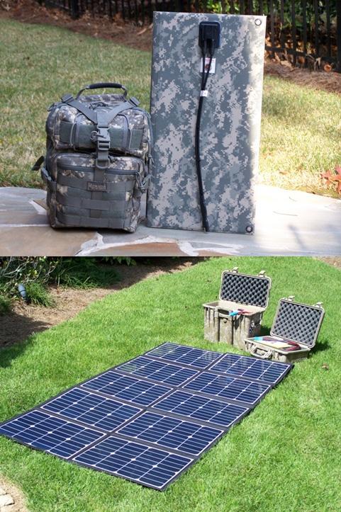 Sistema fotovoltaico di ispirazione militare di Powerenz