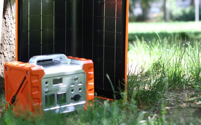 Generatore fotovoltaico portatile 40-500 by Tregoo