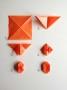 Zucche di Halloween origami: tutorial, da handmadecharlotte.com