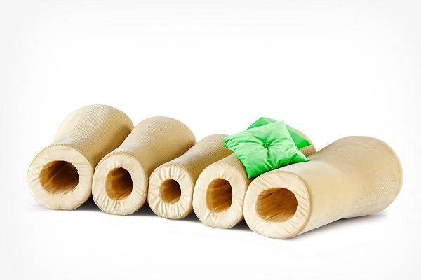 Arredare con forme di alimenti: collezione Pasta di Barbi Bottazzo