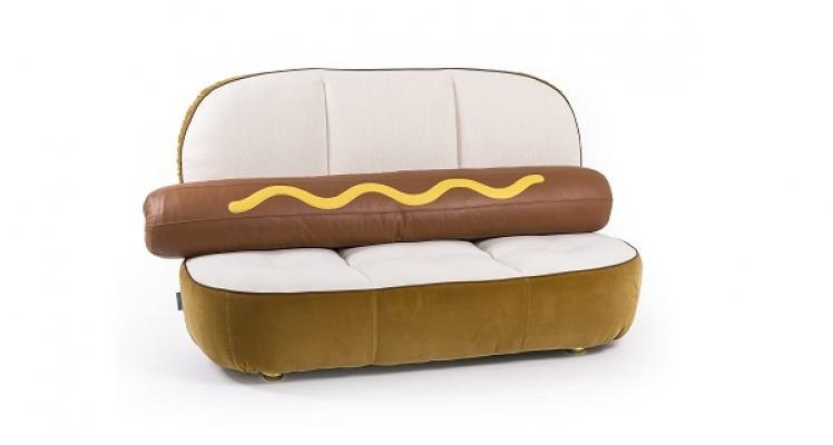 Divano a foram di cibo: Hot Dog Sofa Seletti