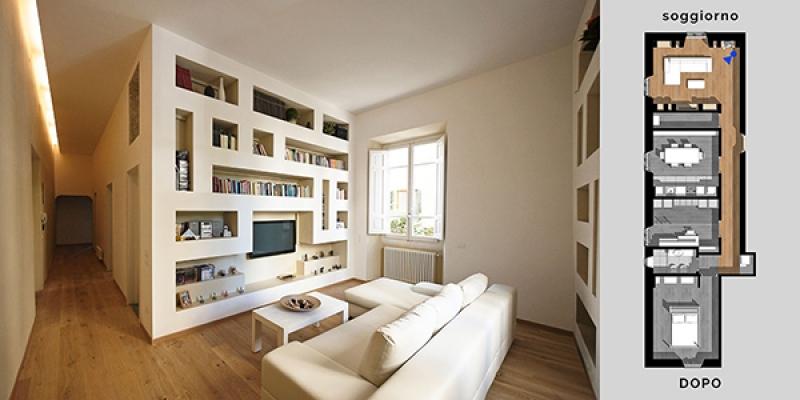 Parete attrezzata in cartongesso: idee originali Creare parete in cartongesso