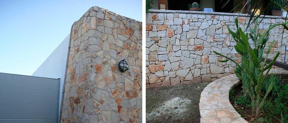 Rivestimenti in pietra da spacco ispirati ai muri a secco, by Cacciatore Cosimo Group