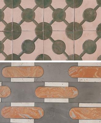 Rivestimenti contemporanei in cotto della collezione Giardino all'italiana by Fornace Brioni