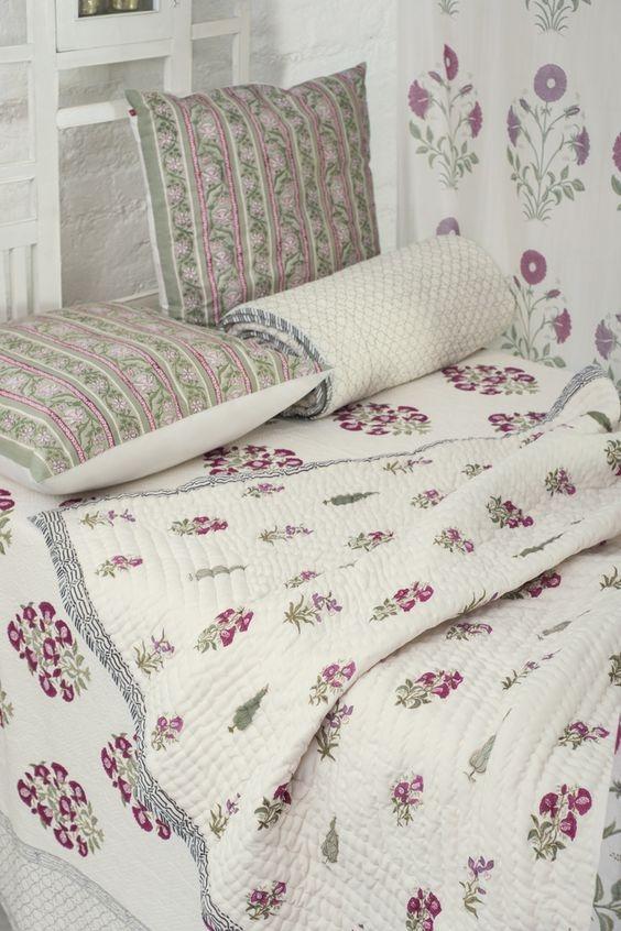 Stoffe indiane - Good Earth - letto