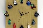 Orologio creativo con le Lego, da ournerdhome.com