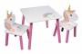 Set tavolo e sedie unicorno, da Global Design Concepts