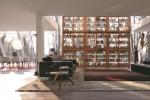 Libreria in ciliegio e vetro Biedermeier - Morelato