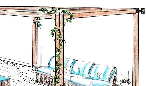 Come costruire un pergolato in legno Miglior legno per pergolato